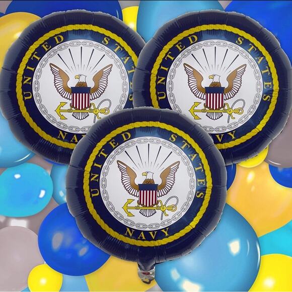 Havercamp U.S. Navy Balloons (3 Pcs.)! - Picture 2 of 4
